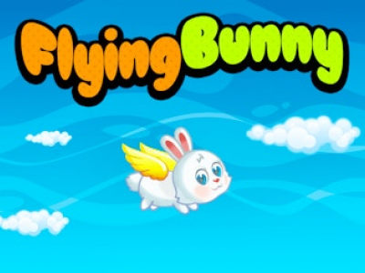 Flying Bunny background