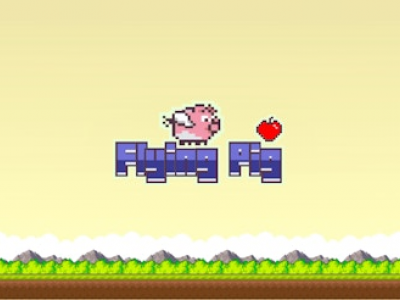 Flying Pig Clicker background