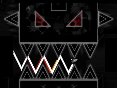 Geometry Dash: Black Wave background