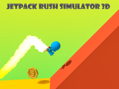 Jetpack Rush Simulator 3d background