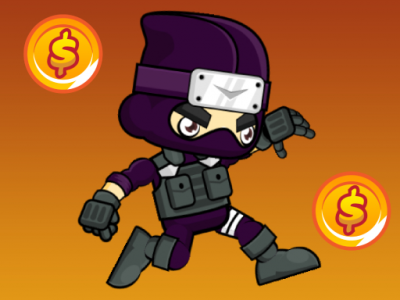 Ninja Escape 2D background