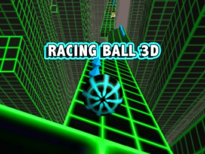 Racing Ball 3D background