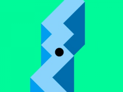 Rolling Ball ZigZag Game background
