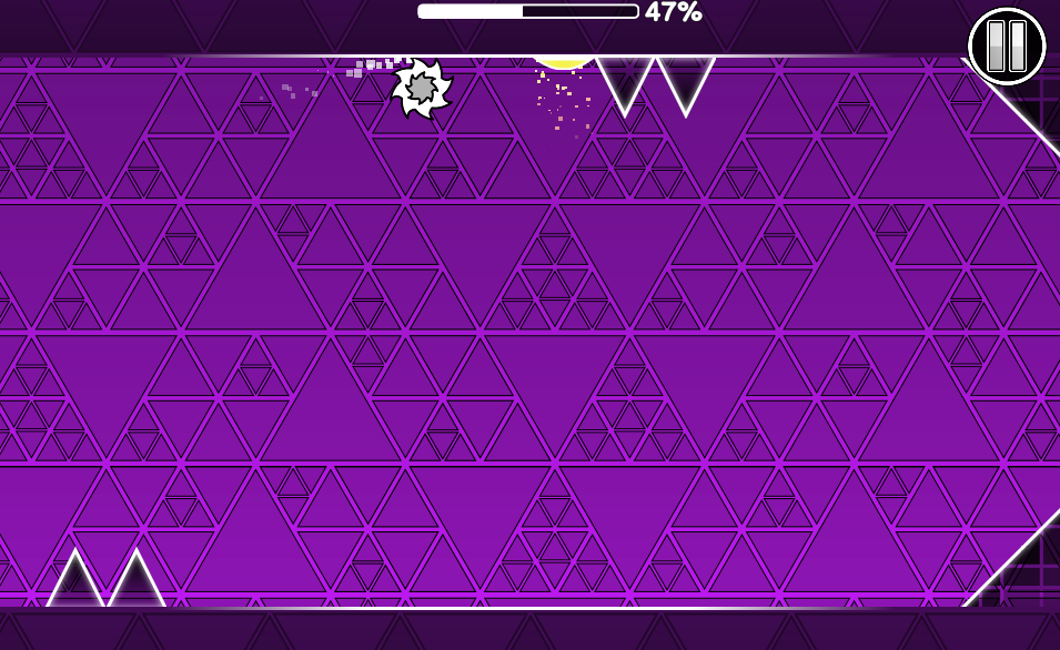 geometry ball challenge screenshot