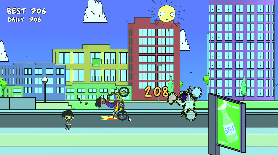 wheelie party screenshot